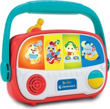 Clementoni 17541 Baby Radio Prima Infanzia per Bambini da 6+ mesi