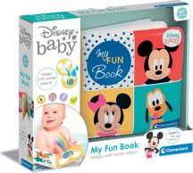 Clementoni 17720 Baby Disney Fun Book Prima Infanzia per Bambini da 0+ mesi