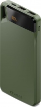 cygnett CY4746PBCHE Powerbank 10000 mAh USB-A USB-C Verde -  ChargeUp Boost