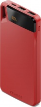cygnett CY4749PBCHE Powerbank 10000 mAh Litio USB-A USB-C Rosso -  ChargeUp Boost