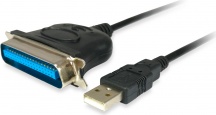 Conceptronic 133383 Cavo di interfaccia e adattatore USB 2.0 IEEE1284 Nero