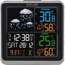 Explore Scientific WSH4008C Stazione Meteo Barometrica Termometro Igrometro Nero