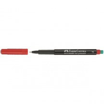 Faber Castell 151321 Multimark Marcatore permanente Rosso 1 pezzo