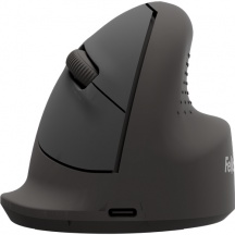 fellowes 100143579 Mouse Ottico Verticale Bluetooth + USB Type-C 1600 DPI Nero