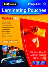 fellowes 5307506 Confezione 100 Pouches Lucide Capture125 A3