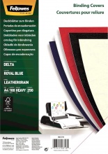 fellowes 5371305 Confezione 100 Copertine Delta A4 Blu Royal