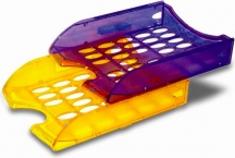 fellowes E040TG Portacorrispondenza Giallo Traspar