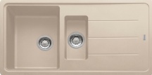 Franke 114.0276.137 Lavello Cucina Incasso 1 Vasca 12 Gocciolatoio 97 cm Avena BFG651