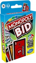 Hasbro F1699456 Monopoly: Bid Gioco da Tavolo di Carte Per Bambini da 7+ Anni