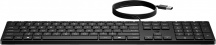 HP 9SR37UTABB Wired Desktop 320K Tastiera Cablata Full Size con Tastierino Numerico Nero