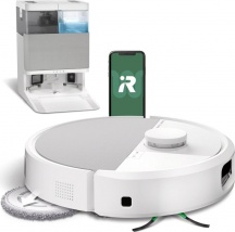 iRobot N185240 Robot Aspirapolvere senza Sacco con Base Bianco Roomba Plus 505