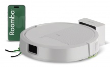 iRobot Y414240 Robot Aspirapolvere senza Sacco 0.5L Wifi Bianco  Roomba 115 Combo