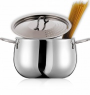 Inoxriv IN63008010 Pentola a Induzione Cuoci Pasta in Alluminio cm 22 Love Story