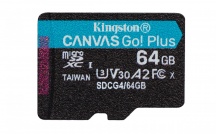 KINGSTON SDCG464GBSP Micro SD 64 GB Classe 10 200 MBs - 100 MBs UHS-I