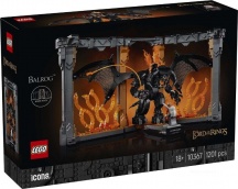 lego 10367 Il Signore degli Anelli Book Nook del Balrog Costruzioni per Bambini da 18+