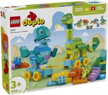 lego 10451 Dinosauri su ruote 3 in 1 Costruzioni per Bambini da 3+