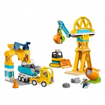 lego 10476 Costruzioni Cantiere e veicoli 3 in 1 84 Pezzi 36+ Mesi