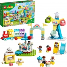 lego 10956 Duplo Costruzioni Town Parco dei Divertimenti Parco Giochi 2+ Anni