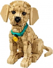 lego 11384 Kit Modellismo Cucciolo Golden Retriever 2102 Pezzi 18+
