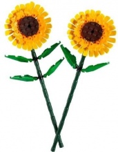 lego 40524 Botanicals Girasoli Set di Fiori Finti da Costruire per Bambini da 8+ Anni