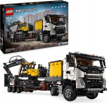 lego 42175 Technic - Autocarro Volvo FMX ed Escavatore Elettrico EC230 10+ Anni