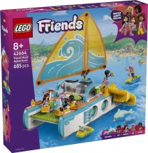 lego 42664 Avventura sul catamarano Costruzioni per Bambini da 8+