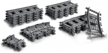 lego 60205 City Costruzioni Binari Espansione 20 Pezzi Rotaie Ferrovia Treno 5+