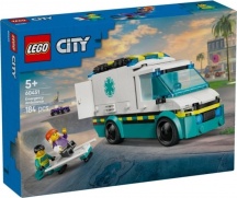 lego 60451 Ambulanza di emergenza Costruzioni per Bambini da 5+