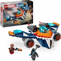 lego 76278 Marvel - Warbird di Rocket vs. Ronan 8+ Anni