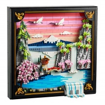 lego ART Paesaggio giapponese con ciliegi fioriti Costruzioni Paesaggio giapponese con ciliegi fioriti 1892 Pezzi 31218