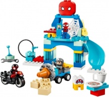 lego DUPLO MARVEL Webquarters del Team Spidey Playset Webquarters del Team Spidey 65 Pezzi 24+ Mesi - 10464