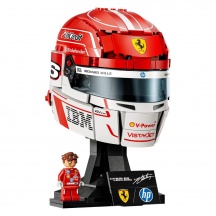 lego EDITIONS Casco di Charles Leclerc Scuderia Ferrari Costruzioni Casco Charles Leclerc Scuderia Ferrari HP 886 Pezzi 43014