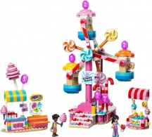 lego FRIENDS Ruota panoramica Dolci e Cupcake Costruzioni Ruota panoramica Dolci e Cupcake 602 Pezzi 42700