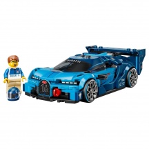 lego SPEED CHAMPIONS Super auto sportiva Bugatti Vis Costruzioni Bugatti Vision GT 284 Pezzi 9+ Anni 77253
