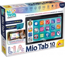 lisciani 114221 Mio Tab 10" Tablet per Bambini USB Tipo-C Ricaricabile Nero
