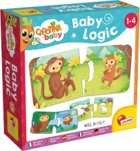 lisciani 80038 Baby Logic Carotina Mamme e Cuccioli Prime Attivit� per Bambini 1+