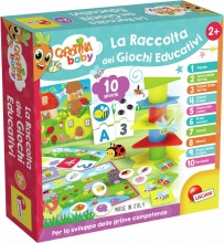 lisciani 95117 Carotina Baby Raccolta dei Giochi Educativi Prime Attivit� 2+ Anni