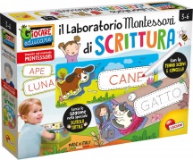 lisciani 95186 Prescolare Montessori Laboratorio Di Scrittura