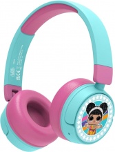 OTL LOL979 L.O.L. Surprise! Cuffie Bluetooth, Bluetooth, USB-C, Rosa, Blu