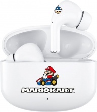 OTL MK0965 Cuffie Bluetooth Auricolari True Wireless, Mario Kart, Bianco