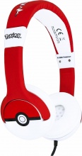OTL PK0758 Pok�ball Cuffia ad Archetto per Bambini, Rosso