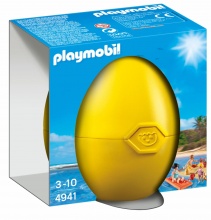 playmobil 4941 Uovo Spiaggia Playset per Bambini da 3+ anni