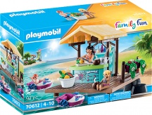 playmobil 70612A Family Fun Playset Chiosco con Noleggio Barchette per Bambini 4+ Anni