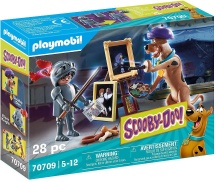 playmobil 70709 Scooby-Doo! Playset LAssalto Black Knight per Bambini da 5+ Anni