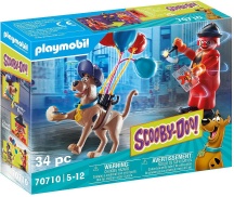 playmobil 70710 Scooby-Doo! Playset Il Mistero del Ghost Clown per Bambini da 5+ Anni