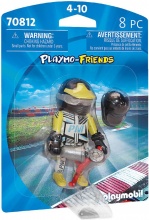 playmobil 70812 Playmo-Friends Playset Pilota da Corsa per Bambini da 4+ Anni