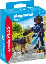 playmobil 71162 Agente con Cane Poliziotto Playset per Bambini da 5+ anni