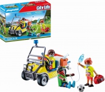 playmobil 71204 City Life Playset Veicolo di Soccorso con Barella per Bambini 4+ Anni