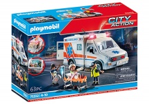 playmobil 71232 Ambulanza Playset per Bambini da 4+ anni