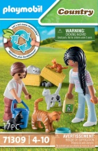 playmobil 71309 Famiglia di Gatti Playset per Bambini da 4+ anni